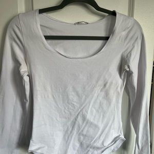 Mangopop white bodysuit